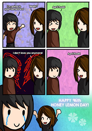 April 2016 (#21) - Honey Lemon Day Comics by RailKill